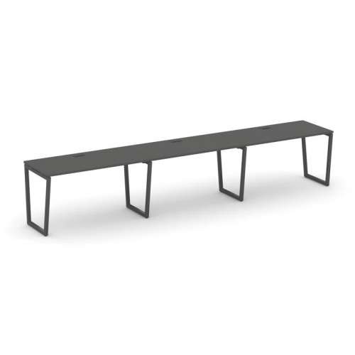 Style Project Рабочая станция 1 сторон. SN-4T2.ORS-031 Акация Лорка/Металл Антрацит/Заглушка Пластик фото 27