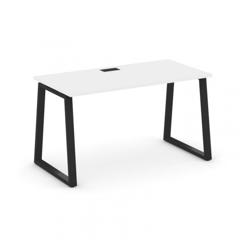 Style Project Стол письменный SN-6T1.SP-021 Акация Лорка/Металл Антрацит/Заглушка Пластик Черный 980 фото 6