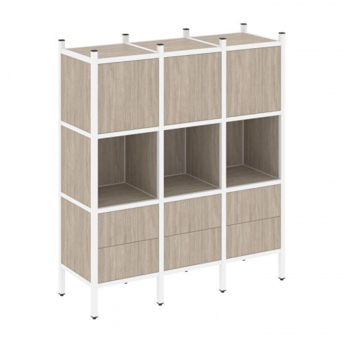 Стеллаж офисный прямой Loft VR.L-08 фото 2 Стеллаж офисный прямой Loft VR.L-08 фото 2