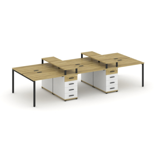 Бенч-система на 6 мест с 2 опорными тумбами Concept CN.DRS-465 фото 6 Бенч-система на 6 мест с 2 опорными тумбами Concept CN.DRS-465 фото 6