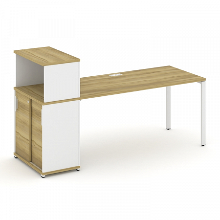 Стол офисный с опорным шкафом-купе Concept CN.SP-240