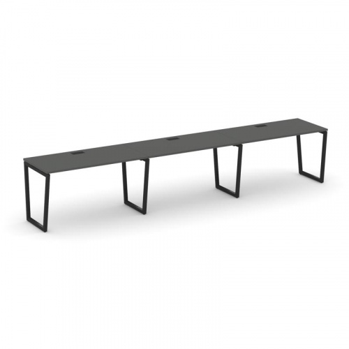 Style Project Рабочая станция 1 сторон. SN-4T2.ORS-031 Акация Лорка/Металл Антрацит/Заглушка Пластик фото 7