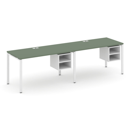 Бенч-система на 2 места с подвесными тумбами Concept CN.ORS-108