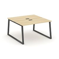 Style Project Рабочая станция 2-х сторон. SN-6T1.DRS-024 Акация Лорка/Металл Антрацит/Заглушка Пласт