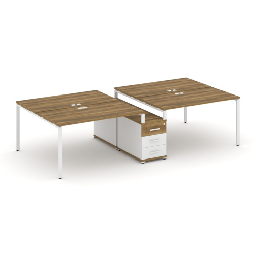 Бенч-система на 4 места с опорной тумбой Concept CN.DRS-311 фото 8 Бенч-система на 4 места с опорной тумбой Concept CN.DRS-311 фото 8