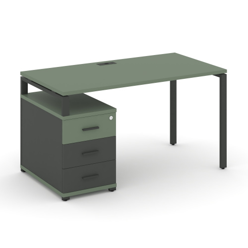 Стол письменный с опорной тумбой Concept CN.SP-301 фото 2 Стол письменный с опорной тумбой Concept CN.SP-301 фото 2