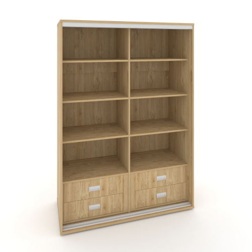 Корпус 2-х секционного шкафа низкого L=1200мм Maris SH.K2-2.2 K6 фото 2