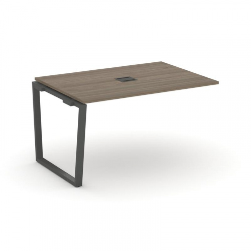 Style Project Проходной наб. элем. перег. стола SN-6T2.NSPRG-003 Акация Лорка/Металл Антрацит/Заглуш фото 25