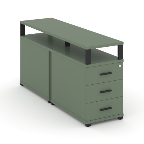 Тумба двухсторонняя приставная Concept CN.DTGP-001 Тумба двухсторонняя приставная Concept CN.DTGP-001