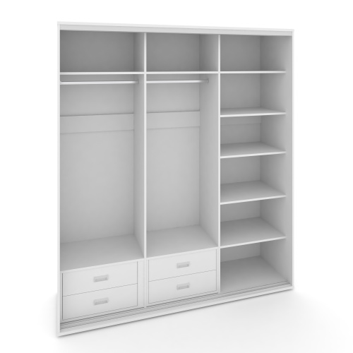 Корпус 3-х секционного шкафа высокого L=2069мм Maris SH.K3-4.1 K3 фото 5