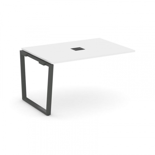 Style Project Проходной наб. элем. перег. стола SN-6T2.NSPRG-003 Акация Лорка/Металл Антрацит/Заглуш фото 26