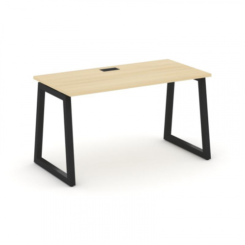 Style Project Стол письменный SN-5T1.SP-002 Акация Лорка/Металл Антрацит/Заглушка Пластик Черный 118 фото 6