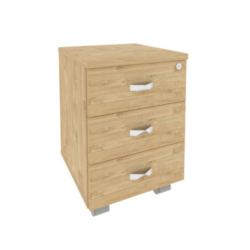 Onix Direct Тумба мобильная O.TM-3 Тиквуд Светлый 432*460*611 фото 11