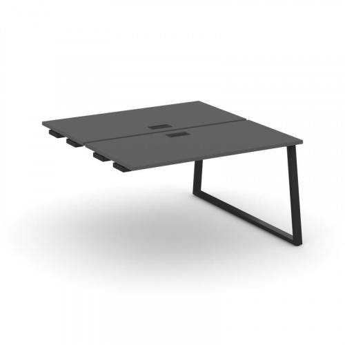 Style Project Стол-приставка к опор. элем. SN-6T1.DPRS-011 Акация Лорка/Металл Антрацит/Заглушка Пла фото 6