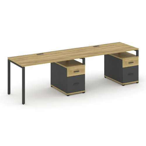 Бенч-система на 2 места с 2 опорными тумбами Concept CN.ORS-316 фото 4