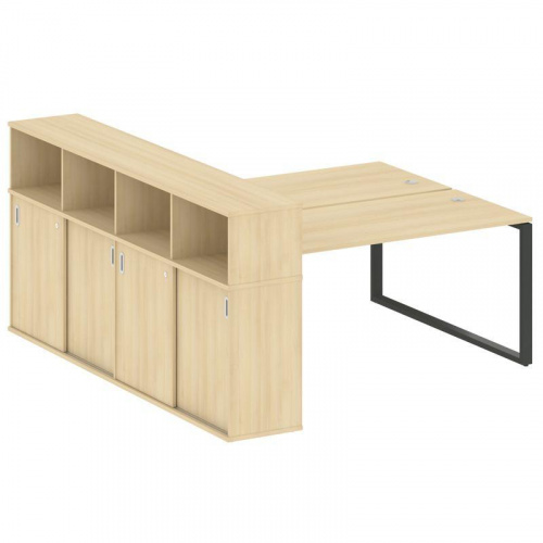 Бенч-система с шкафом-купе на О-обр. м/к Metal System БО.РС-СШК-4.4 фото 7