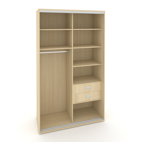 Корпус 2-х секционного шкафа высокого L=1600мм Maris SH.K2-6.1 K2