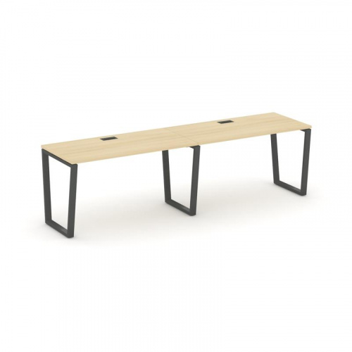 Style Project Рабочая станция 1 сторон. SN-6T2.ORS-013 Акация Лорка/Металл Антрацит/Заглушка Пластик фото 28