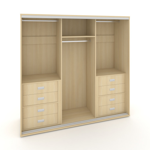 Корпус 3-х секционного шкафа низкого L=2369мм Maris SH.K3-6.2 K5 Корпус 3-х секционного шкафа низкого L=2369мм Maris SH.K3-6.2 K5