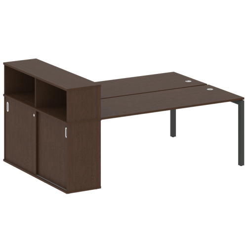 Бенч-система с шкафом-купе на П-обр. м/к Metal System Quattro 50БП.РС-СШК-2.5 фото 12 Бенч-система с шкафом-купе на П-обр. м/к Metal System Quattro 50БП.РС-СШК-2.5 фото 12