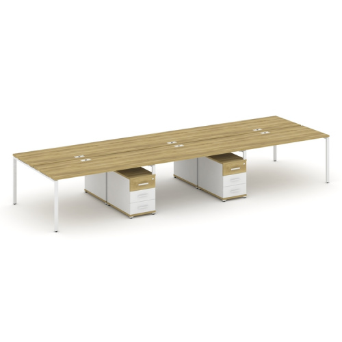 Бенч-система на 6 мест с 2 опорными тумбами Concept CN.DRS-344 фото 11 Бенч-система на 6 мест с 2 опорными тумбами Concept CN.DRS-344 фото 11