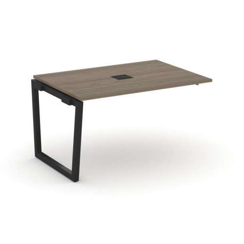 Style Project Проходной наб. элем. перег. стола SN-5T2.NSPRG-003 Акация Лорка/Металл Антрацит/Заглуш фото 6