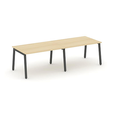 Style Project Стол переговорный SN-5A.SPRG-013.3 Акация Лорка/Металл Антрацит 2760*980*750