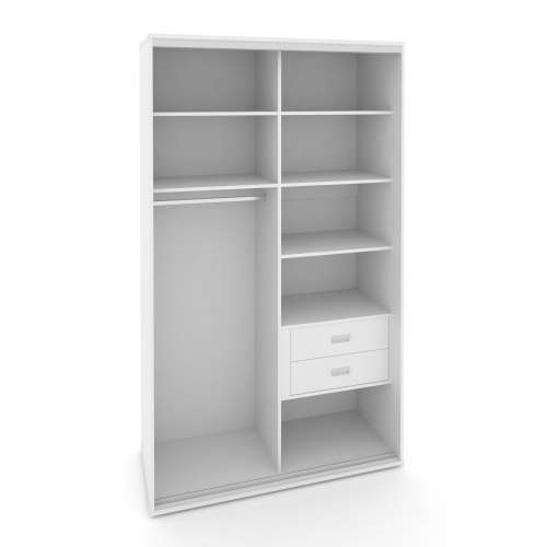 Корпус 2-х секционного шкафа высокого L=1800мм Maris SH.K2-8.1 K2 фото 2