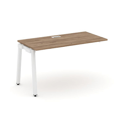 Style Project Проходной наб. элем. SN-5A.ONRS-002 Дуб Табак/Металл Белый 1180*600*750