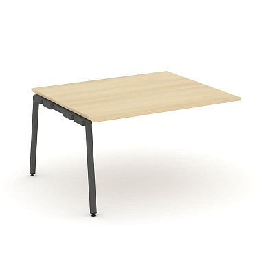 Style Project Проходной наб. элем. перег. стола SN-4A.NSPRG-033.3 Акация Лорка/Металл Антрацит 1380*