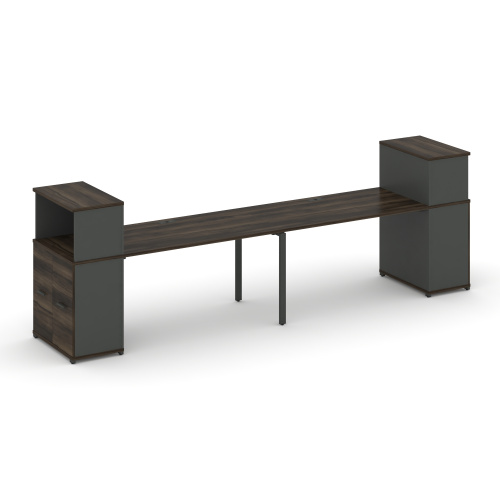Бенч-система с опорными распашными шкафами Concept CN.ORS-225 фото 3 Бенч-система с опорными распашными шкафами Concept CN.ORS-225 фото 3