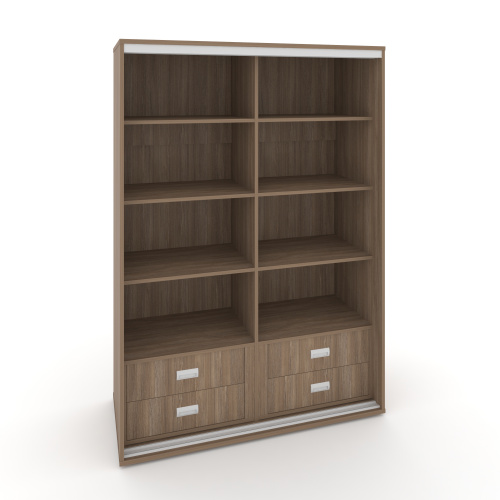 Корпус 2-х секционного шкафа низкого L=1800мм Maris SH.K2-8.2 K6 фото 5