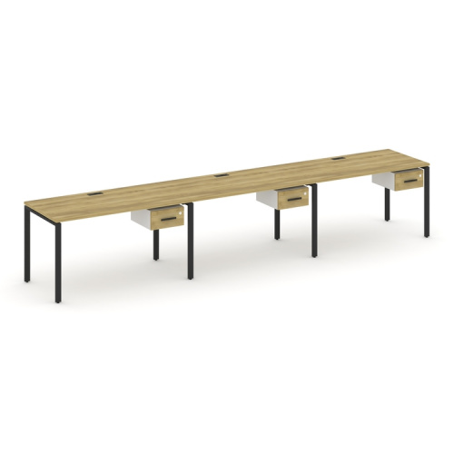 Бенч-система на 3 места с подвесными тумбами Concept CN.ORS-131 фото 6 Бенч-система на 3 места с подвесными тумбами Concept CN.ORS-131 фото 6