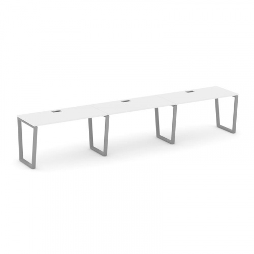 Style Project Рабочая станция 1 сторон. SN-6T2.ORS-031 Акация Лорка/Металл Антрацит/Заглушка Пластик фото 16