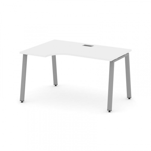 Style Project Стол рабочий эргоном. SN-6A.SPA-002(L) Дуб Наварра/Металл Белый 1580*600/980*750 фото 11 Style Project Стол рабочий эргоном. SN-6A.SPA-002(L) Дуб Наварра/Металл Белый 1580*600/980*750 фото 11