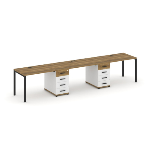 Бенч-система на 3 места с 2 опорными тумбами Concept CN.ORS-433 фото 7 Бенч-система на 3 места с 2 опорными тумбами Concept CN.ORS-433 фото 7