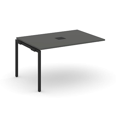 Style Project Проходной наб. элем. перег. стола SN-4P.NSPRG-003 Антрацит/Металл Черный 1380*980*750