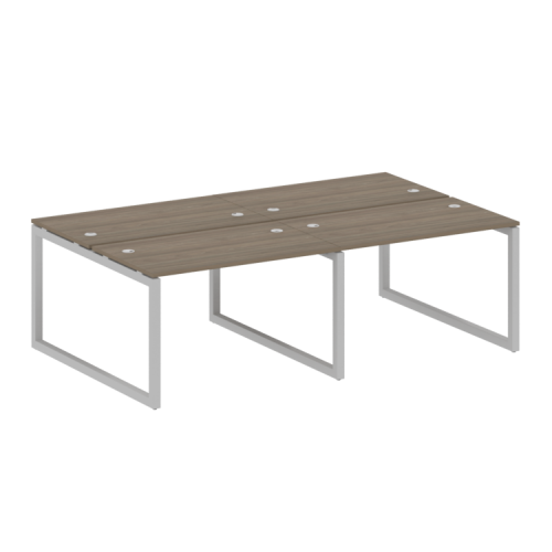 Бенч-система на 4 места на О-обр. м/к Metal System Quattro 50БО.СМ-4.2 Бенч-система на 4 места на О-обр. м/к Metal System Quattro 50БО.СМ-4.2