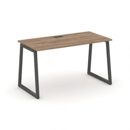 Style Project Стол письменный SN-4T1.SP-001 Акация Лорка/Металл Антрацит/Заглушка Пластик Черный 980 фото 10