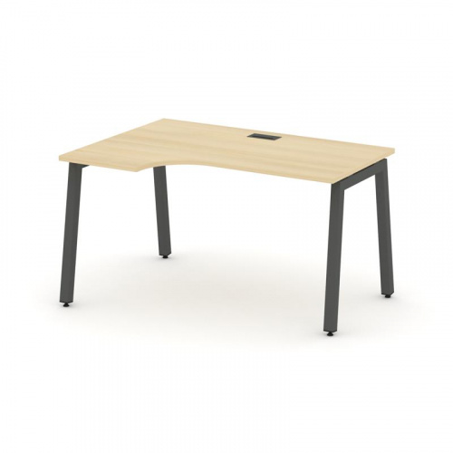 Style Project Стол рабочий эргоном. SN-5A.SPA-021(L) Дуб Табак/Металл Белый 1380*800/980*750 фото 15 Style Project Стол рабочий эргоном. SN-5A.SPA-021(L) Дуб Табак/Металл Белый 1380*800/980*750 фото 15