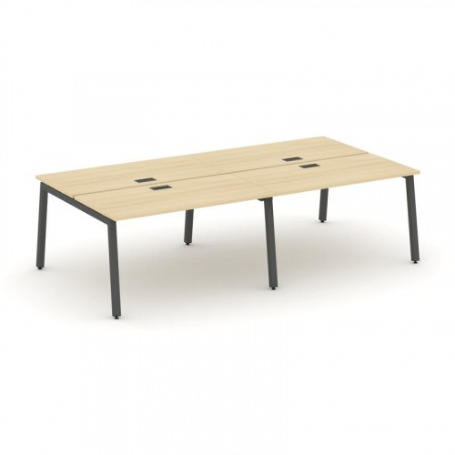 Style Project Рабочая станция 2-х сторон. SN-5A.DRS-044 Антрацит/Металл Антрацит 3160*1432*750 фото 22