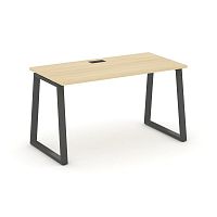 Style Project Стол письменный SN-6T1.SP-021 Акация Лорка/Металл Антрацит/Заглушка Пластик Черный 980