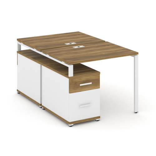 Бенч-система на 2 места с опорной тумбой Concept CN.DRS-305 фото 7