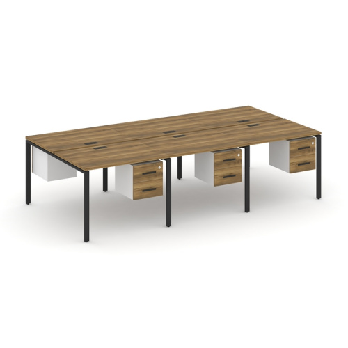 Бенч-система на 6 мест с подвесными тумбами Concept CN.DRS-153 фото 7 Бенч-система на 6 мест с подвесными тумбами Concept CN.DRS-153 фото 7