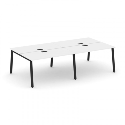 Style Project Рабочая станция 2-х сторон. SN-6A.DRS-044 Дуб Наварра/Металл Белый 3160*1432*750 фото 7