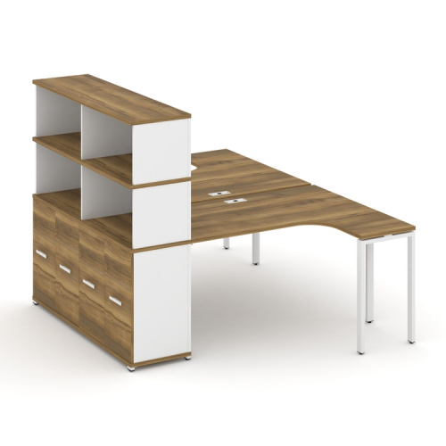 Бенч-система с опорным шкафом-купе с надставкой Concept CN.DSA-221 фото 8 Бенч-система с опорным шкафом-купе с надставкой Concept CN.DSA-221 фото 8