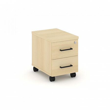 Style Project Тумба мобильная з/с ЛХДФ SN.TM-003 Акация Лорка/Черный Ручки 320*460*437