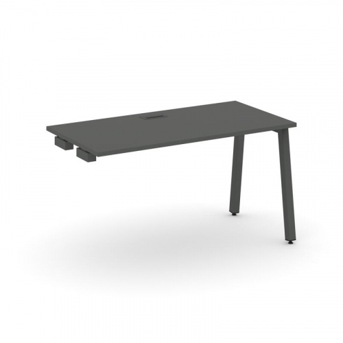 Style Project Стол-приставка к опор. элем. SN-5A.OPRS-013 Дуб Табак/Металл Белый 1380*700*750 фото 17