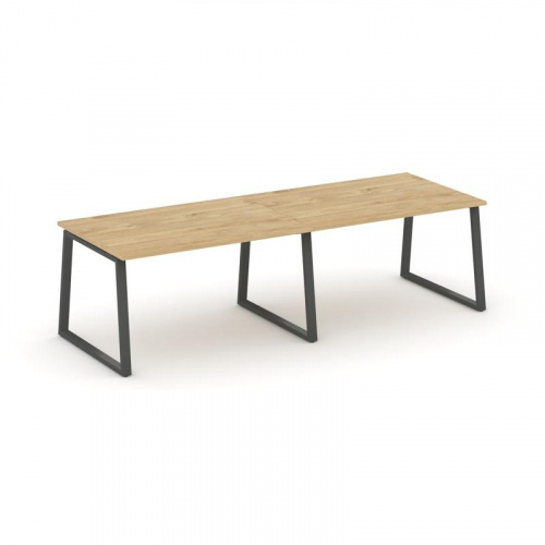 Style Project Стол переговорный SN-6T1.SPRG-013.3 Акация Лорка/Металл Антрацит 2760*980*750 фото 7 Style Project Стол переговорный SN-6T1.SPRG-013.3 Акация Лорка/Металл Антрацит 2760*980*750 фото 7