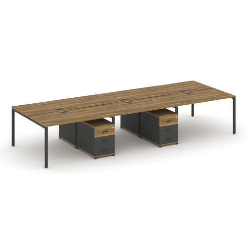 Бенч-система на 6 мест с 2 опорными тумбами Concept CN.DRS-343 Бенч-система на 6 мест с 2 опорными тумбами Concept CN.DRS-343